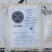 Sanremo: proteste per la segnaletica orizzontale in via D'Annunzio, i residenti chiedono prima gli asfalti