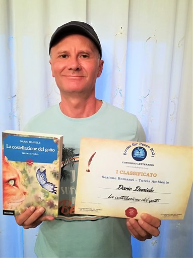 Sanremo: lo scrittore Dario Daniele conquista il premio letterario internazionale &quot;Books for peace&quot;