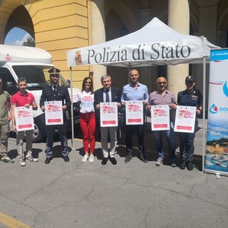 Imperia: Polizia di Stato e Fidas unite per la giornata mondiale del donatore, Cavalleri &quot;Chi fa questo gesto salva una vita&quot; (Foto e video)