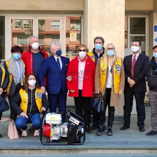 Le immagini della donazione al Comune di Ventimiglia