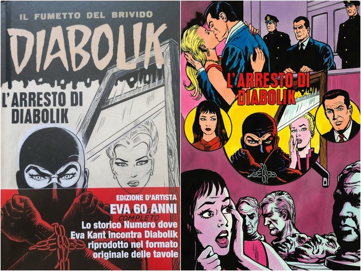 Il disegnatore sanremese Larry Camarda firma dieci tavole nel volume speciale dedicato a Diabolik