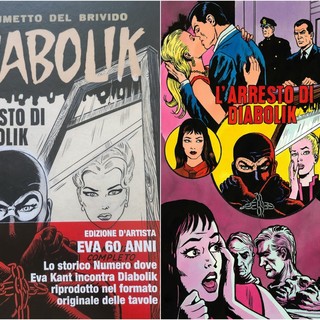 Il disegnatore sanremese Larry Camarda firma dieci tavole nel volume speciale dedicato a Diabolik