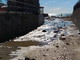 Sanremo: ieri la mareggiata per fortuna senza gravi danni, accesso bloccato per il 'Lido Foce' (Foto)