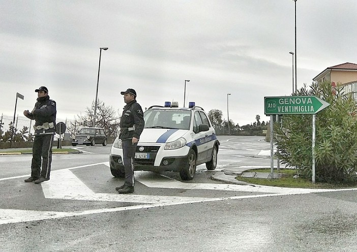 L'ingresso autostradale di Sanremo