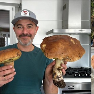 Va a 'caccia' di funghi sulle montagne liguri: trova un porcino gigante da 1,2 kg (Foto)