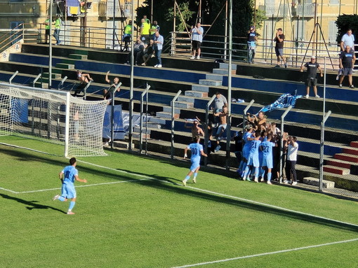 Calcio, Coppa Italia: la Sanremese passa al 'Ciccione' 2-1, decisiva la doppietta di Diego Vita (Foto)