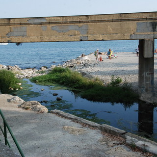 La zona come si presentava un tempo