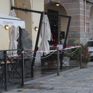 Imperia: continuano i sequestri dei dehor in Calata Cuneo, è la volta della &quot;Bacicadda&quot;, altri già smantellati