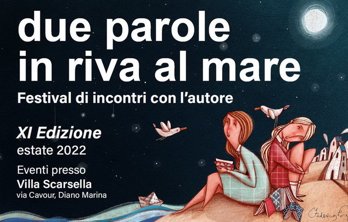 Diano Marina: mercoledì e giovedì prosegue a Villa Scarsella la rassegna 'Due Parole in riva al Mare'