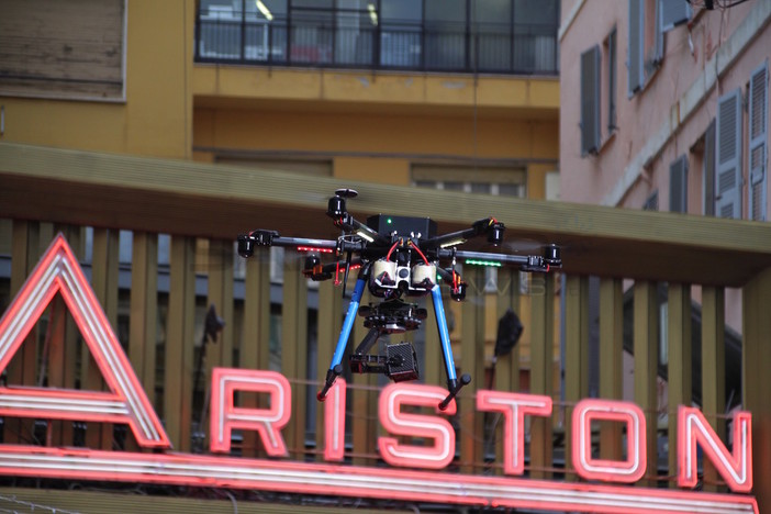 Il drone utilizzato dalla Polizia due anni fa