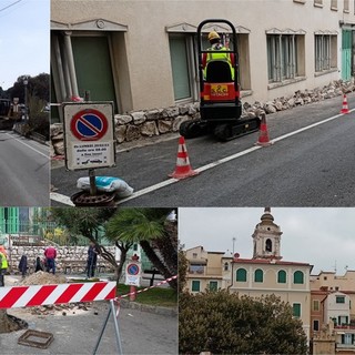 Bordighera, demolito l’immobile della Blancardi 1885 Export-import (Foto e video)