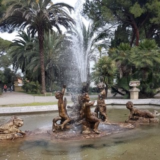 Sanremo: degrado della fontana di Villa Ormond, le precisazioni Servizio Centri Storici e Beni Ambientali del Comune