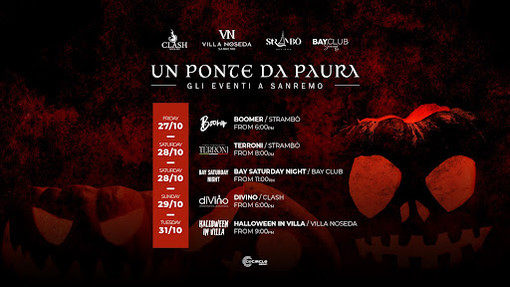 “Un ponte da paura”: Tutti gli eventi del ponte di Halloween a Sanremo