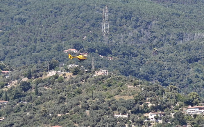 Sanremo: donna cade nella zona del Campo Golf, mobilitazione di soccorsi ed elicottero in arrivo