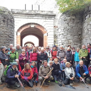 Colle di Nava: ieri l'escursione del Cai di Savona ai 'Forti' nell'ambito dell'iniziativa 'Loano non solo mare'