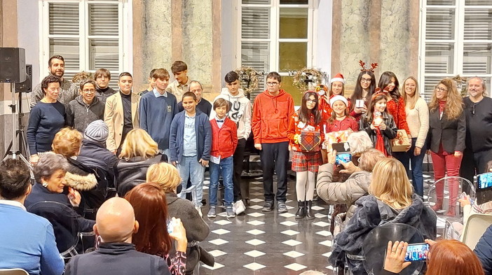 Sanremo: a Palazzo Roverizio il tradizionale appuntamento natalizio con la scuola 'Ottorino Respighi'