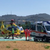 Imperia, migliora la bambina investita da un motociclista in strada Colla