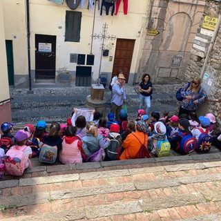 Tre esperienze &quot;outdoor&quot; per tutti i bambini della scuola dell' infanzia 'Regina Margherita' di Taggia (Foto)
