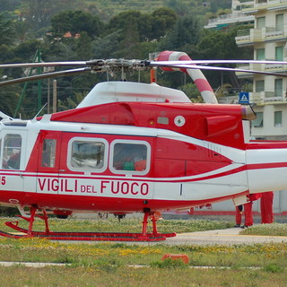 Bordighera: trasporto in elicottero dal 'Saint Charles' al 'San Martino' di Genova