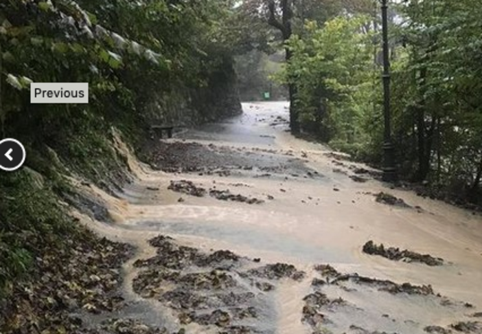 Esondazione in valle Vermenagna: a Limone chiusa la statale per il colle di Tenda, isolata parte della frazione Sant'Anna (Video)