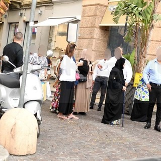 Sanremo: a due settimane dallo shopping al mercato, la famiglia dell'Emiro del Qatar è tornata in città (Foto)