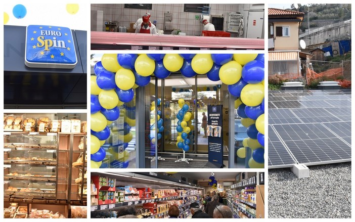 Sanremo: su 700 mq, in via Lamarmora a San Martino ha aperto il supermercato Eurospin (Foto e Video)