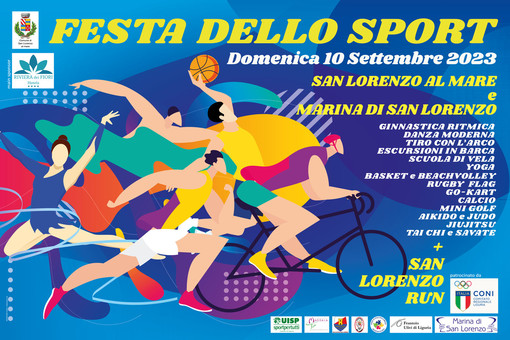A San Lorenzo al Mare la prima edizione della Festa dello Sport