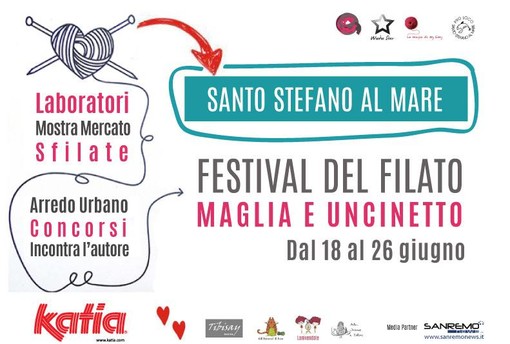 L’arte di sferruzzare a maglia e uncinetto arriva  a Santo Stefano al Mare: calendario ricco di workshop dal 18 al 26 giugno