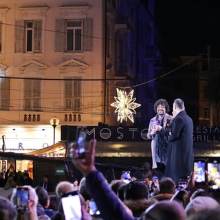 Le immagini dal palco di piazza Colombo