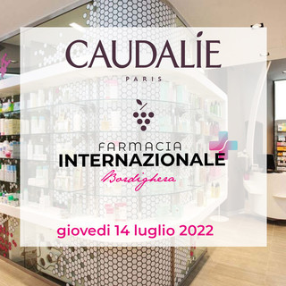 Festa d’estate con Caudalie alla Farmacia Internazionale di Bordighera