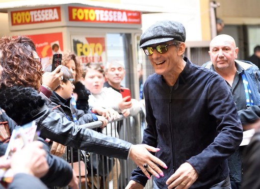 Fiorello tra il pubblico (Foto Tonino Bonomo)