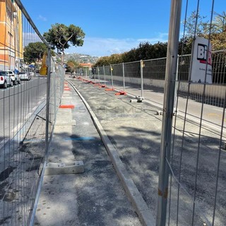 L'atto finale del cantiere di via Nino Bixio