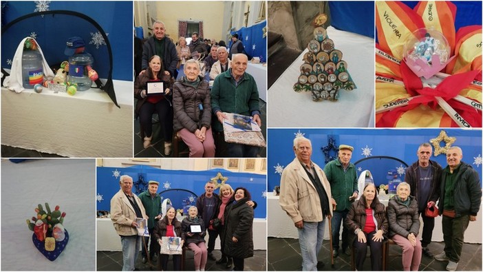 'Presepi... Sotto le stelle' a Borghetto San Nicolò, premiati gli ospiti della Fondazione Chiappori a Latte (Foto e video)