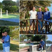 Ventimiglia: torna il laghetto ai giardini ‘Tommaso Reggio’, in arrivo anche un minigolf (Foto e video)