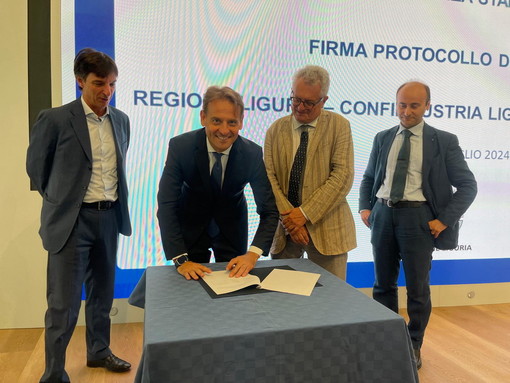 Firmata oggi da Regione intesa con Confindustria e Federmanager, Scajola  e Sartori: “Iniziative per valorizzare la managerialità”