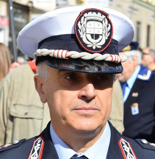 Il comandante della Polizia Locale Claudio Frattarola