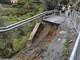 Sanremo: sopralluogo stamattina sulla frana di strada Valloni Tasciaire, allestito un presidio notturno