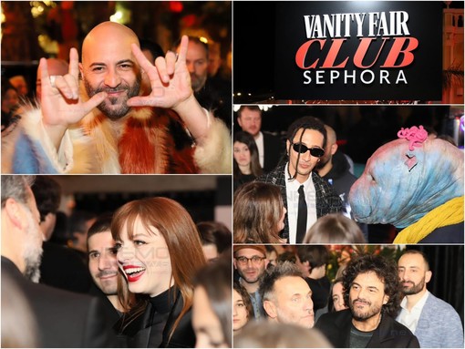 A Villa Noseda sfilano i protagonisti del 74 Festival di Sanremo per il party di Vanity Fair (foto)