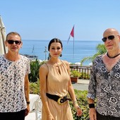 Da sinistra: Fabrizio Bosso, Simona Molinari e Pino Jodice