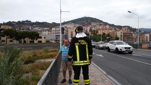 Imperia: allarme per una fuga di gas sul ponte dell'Impero, intervento dei Vigili del Fuoco ma nessun problema