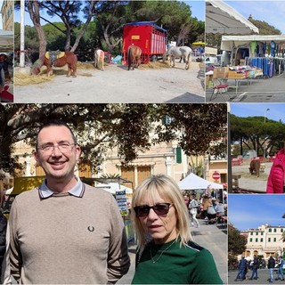 Torna la Fiera delle Anime: bancarelle, street food, musica, gonfiabili e una fattoria didattica animano Bordighera Alta (Foto e video)