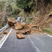 Sanremo: frana di ieri prima di Borello, situazione più grave del previsto e possibile riapertura sabato sera