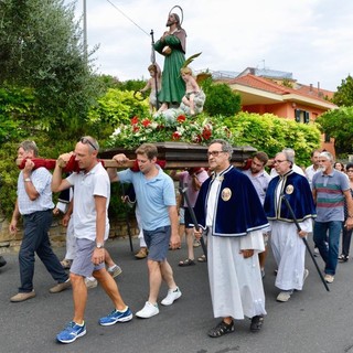 Diano Marina: ieri pomeriggio a Diano Calderina, festa patronale di San Giacomo Apostolo (foto)