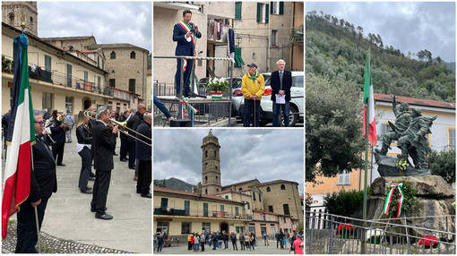 Badalucco: Festa della Liberazione, Orengo &quot;Scrivevamo 'Andrà tutto bene', con la guerra di oggi sembra una beffa&quot;