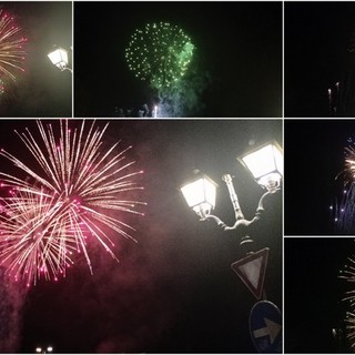 Ventimiglia, lo spettacolo piromusicale chiude i festeggiamenti di San Secondo (Foto e video)