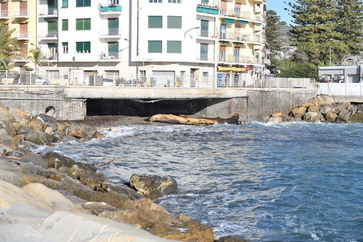 La foce del torrente San Romolo