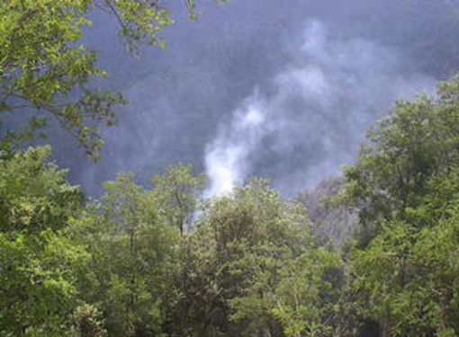 Ancora incendi in provincia di Imperia: vigili del fuoco e volontari impegnati a Sanremo, Ceriana e Civezza