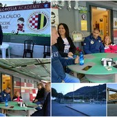 Campo Zaccari, il candidato sindaco Fabio Perri: &quot;Noi daremo una struttura degna alla Polisportiva Vallecrosia Academy&quot; (Foto e video)