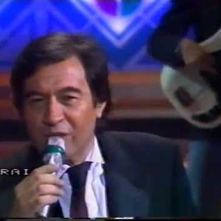 Fred Bongusto al Festival di Sanremo nel 1986