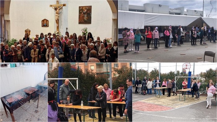 Vallecrosia, sfida tra mamme alla parrocchia di San Rocco (Foto e video)